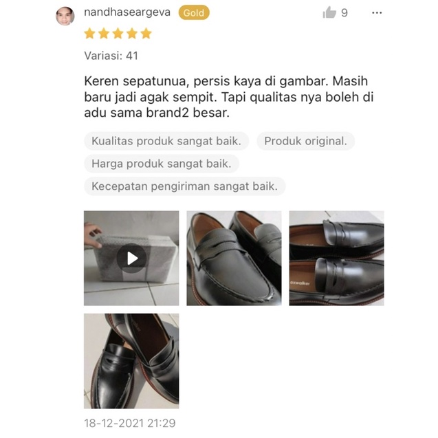 Sepatu Casual Pria Formal Pascal Black by Oxwalker Pantofel Kerja Kantor