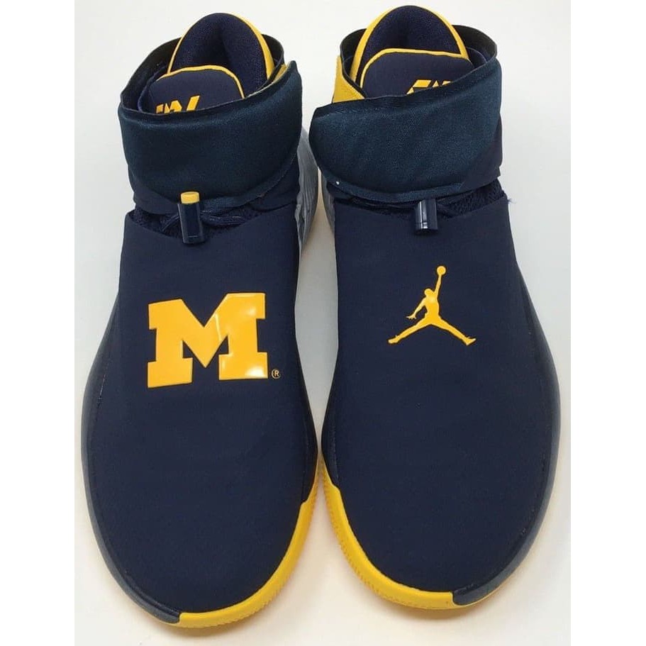 Nike Air Jordan Why Not Zero 1 Michigan Navy High Premium Original