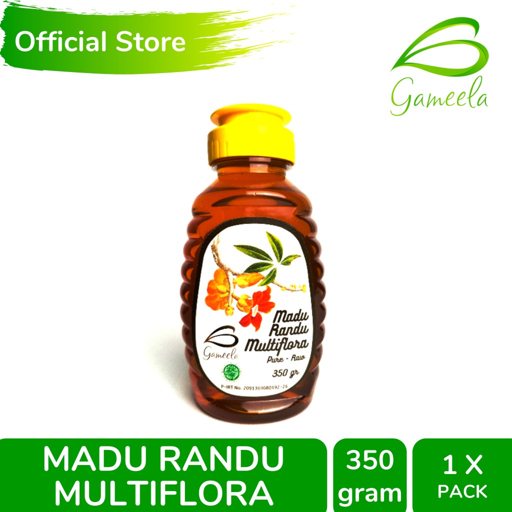

Gameela Madu Randu Multiflora 350 Gr Pure Raw Natural Asli Alami Mentah Murni Imune Booster Diet JSR