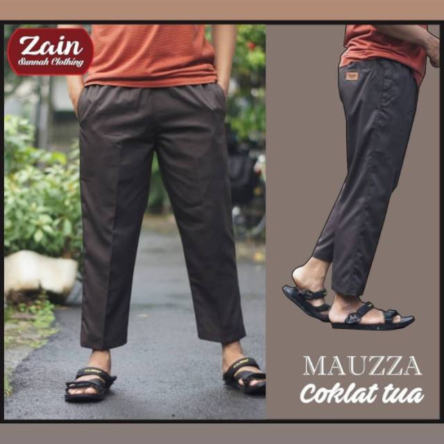 Sirwal semi formal mauzza | celana sirwal santai by zain sirwal ukuran S - XL