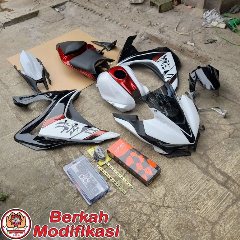 Full Sett Body Fairing Model R25 PNP Yamaha Vixion OLD NVA / NVL dan Vixion R