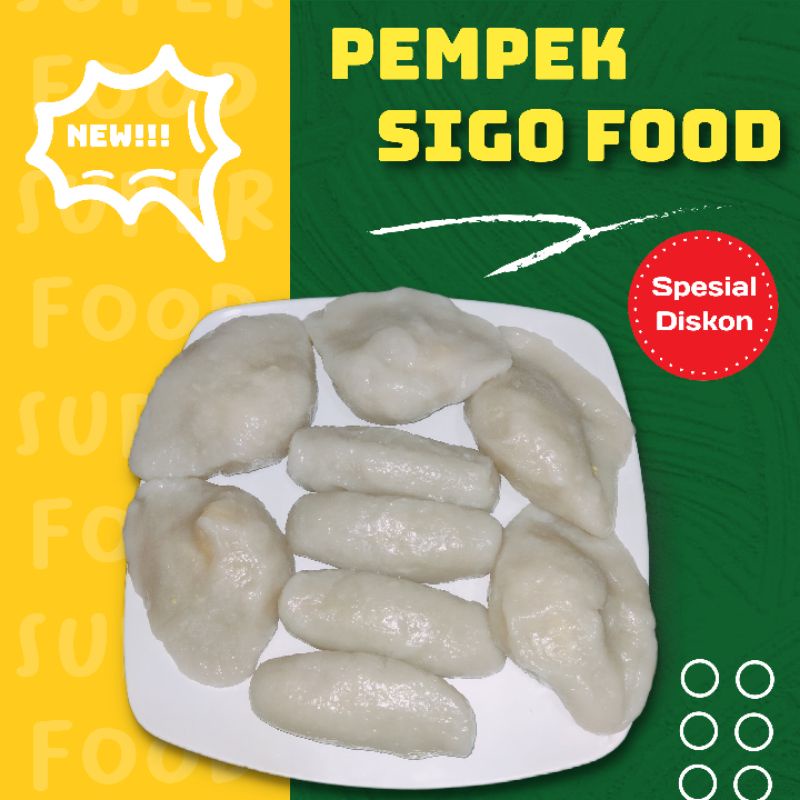 

PROMO!! PEMPEK KAPAL SELAM BESAR SIGO FOOD ISI 4