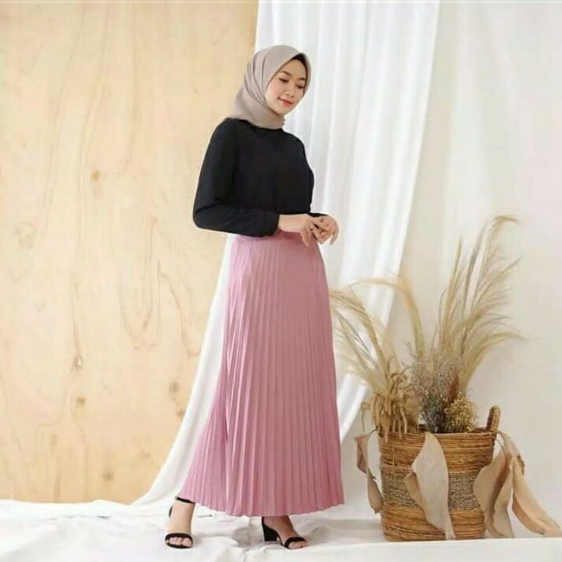 GROSIR ROK PLISKET/ROK PLISKET