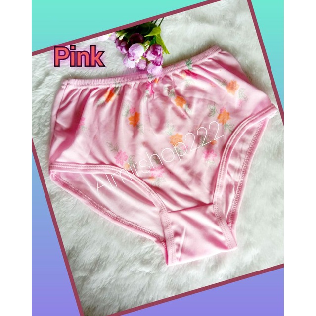 6Pcs CELANA DALAM JUMBO WANITA BUNGA/CD WANITA JUMBO KATUN