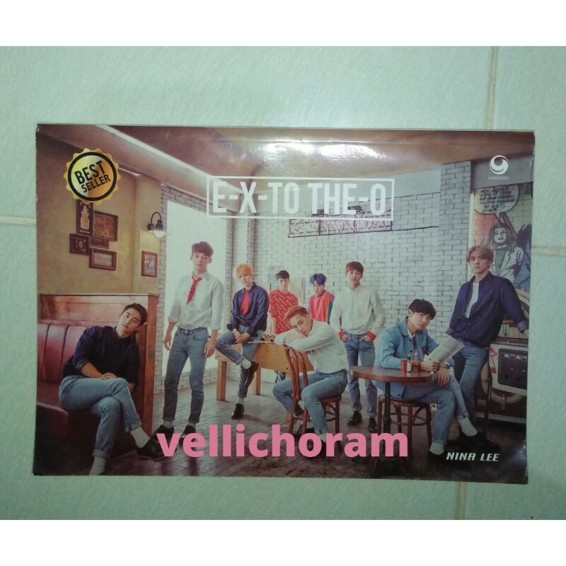 

EXO BUKU EXO E-X-TO THE-O [PRELOVED]