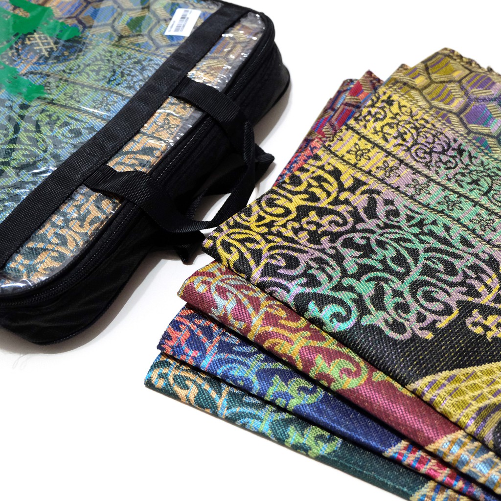 Sajadah Oleh Oleh Haji Halus Tipis &amp; Ringan AEN/AZWA 55x100cm