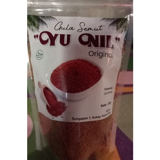 

GULA SEMUT YU NIL (rasa jahe merah, kunyit, original) 500g