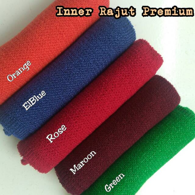 Premium Inner Bandana Knit | Ciput Rajut