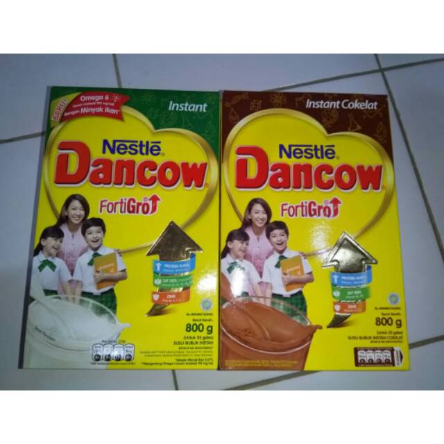 

DANCOW FORTIGO COKLAT/INSTAN 800 GRAM