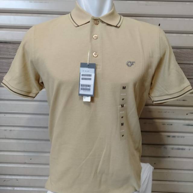 COUNTRY FIESTA Original KAOS KERAH PRIA LIST (CF) 100%