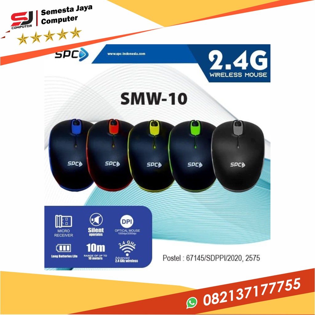 MOUSE WIRELESS SPC SMW-10 FREE BATRAI