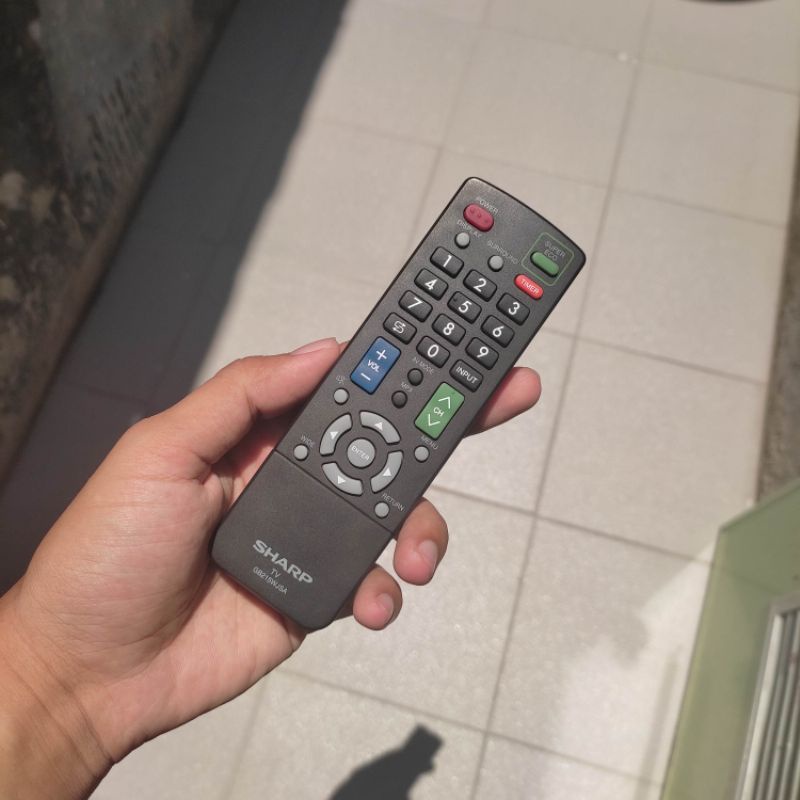 Remote TV SHARP LCD LED TV Terbaru GB315WJSA 100% Original - Remote TV SHARP - Remote TV SHARP AQUOS