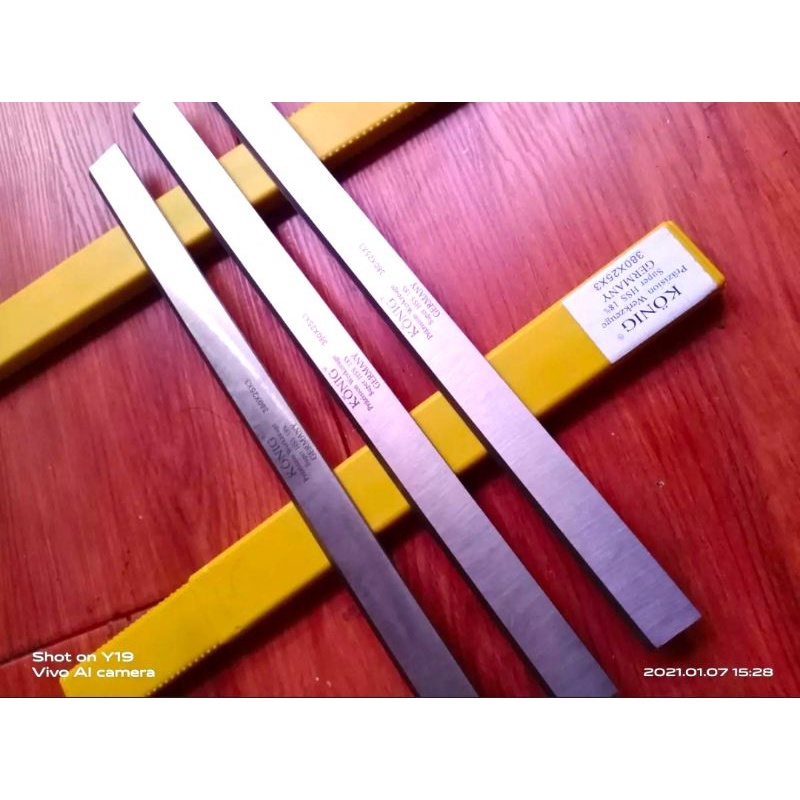 pisau serut planer 380 x 25 x 3 mm mata pisau serut ketam panjang 38 cm pisau sugu pisau ketam mata 