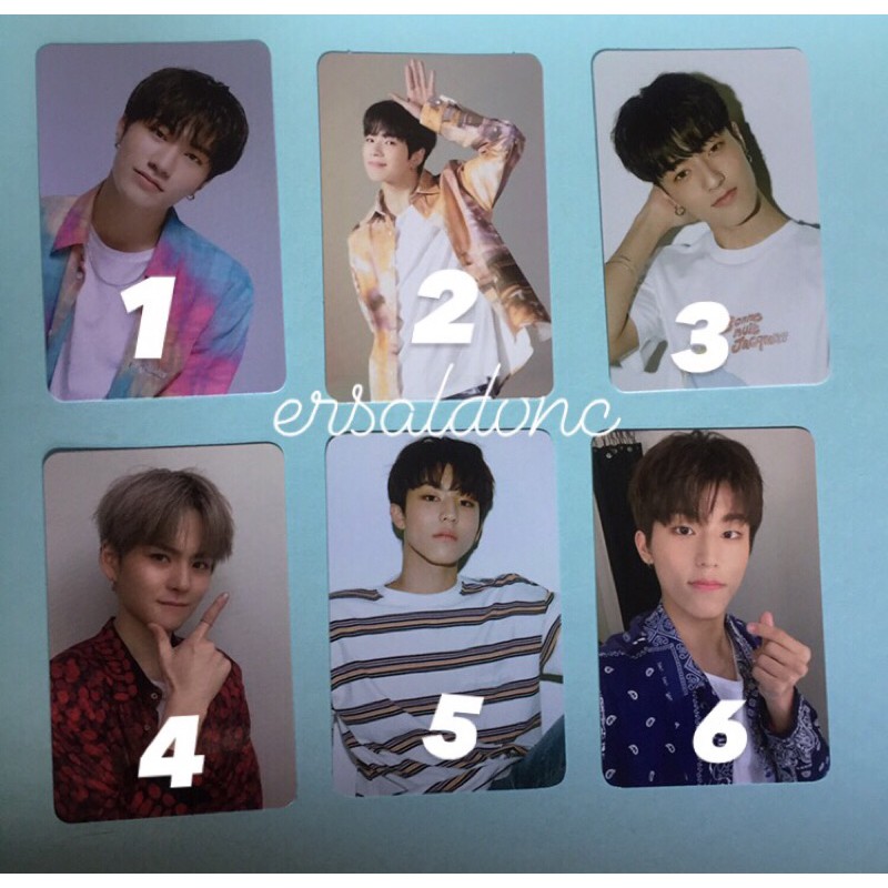 PHOTOCARD TREASURE from CHAPTER 2 BLACK VERSION (YEDAM,JAEHYUK,HARUTO,YOSHI,JEONGWOO)