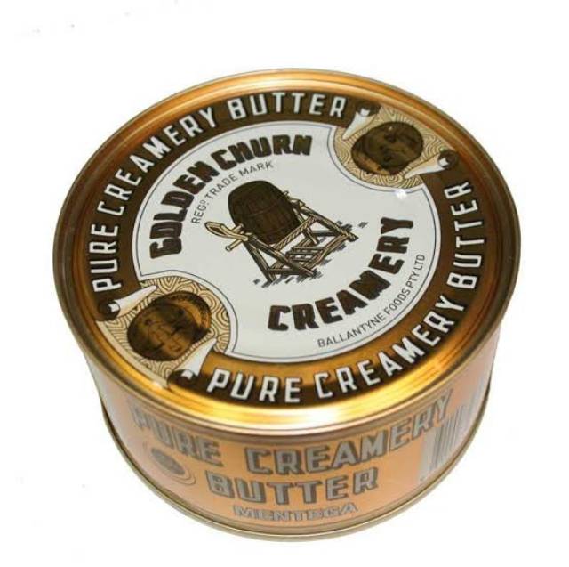 BUTTER GOLDEN CHURN 340 GR PURE CREAMERY / MENTEGA GENTONG