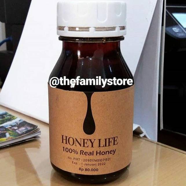 

Honey Life 250ml Madu hutan lebah liar
