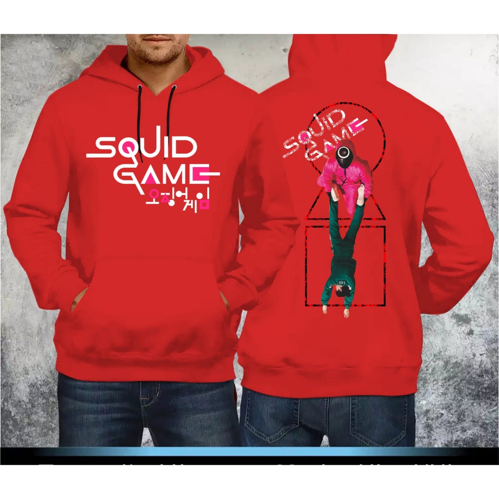 bisa COD / Asgard777 - SQUIDGAME JUN HO / netflix / korea / new hot list / game / square / circle / hoodie pria / hoodie cowok / hodie