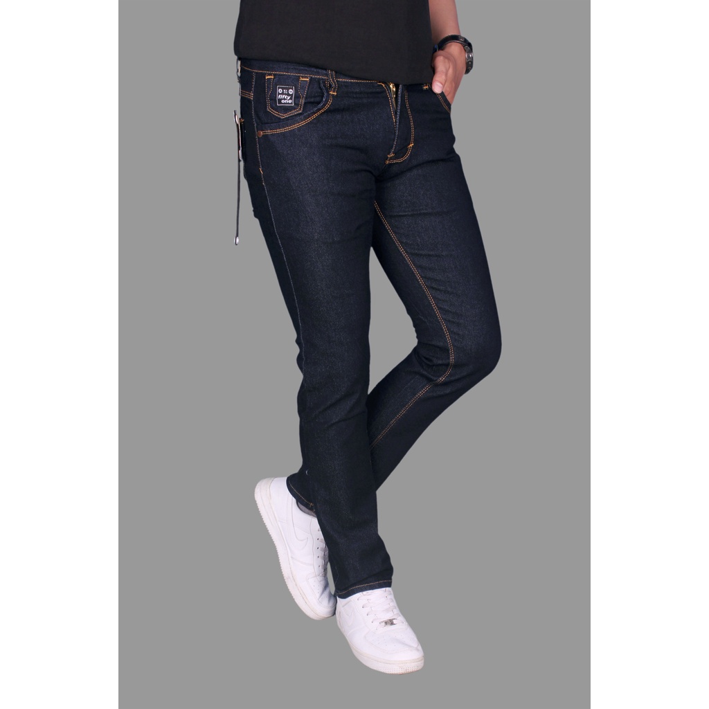 Celana FIFTY ONE DENIM - Celana jeans Pria slimfit Streetch Original Cowo style cocok anak kantoran