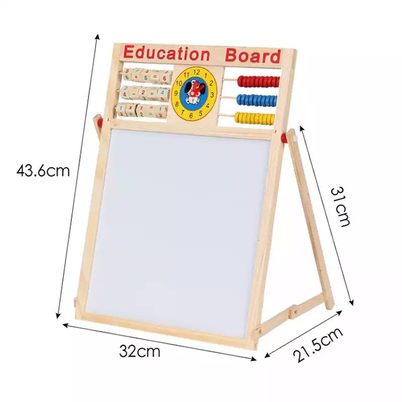 Papan Tulis Anak Magnetic Education Board Papan Mainan Anak Papan Magnet Papan Tulis Magnet Puzzle Magnet  Puzzle Anak Wooden Toys Mainan Kayu Puzzle Huruf