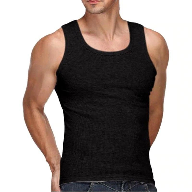 RIDER Kaos Dalam Pria R224B VEST -Singlet Hitam