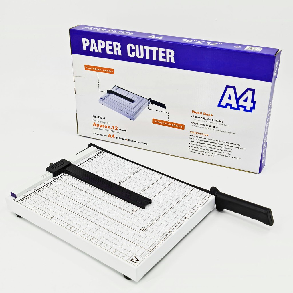 

PAPER CUTTER PEMOTONG KERTAS A4