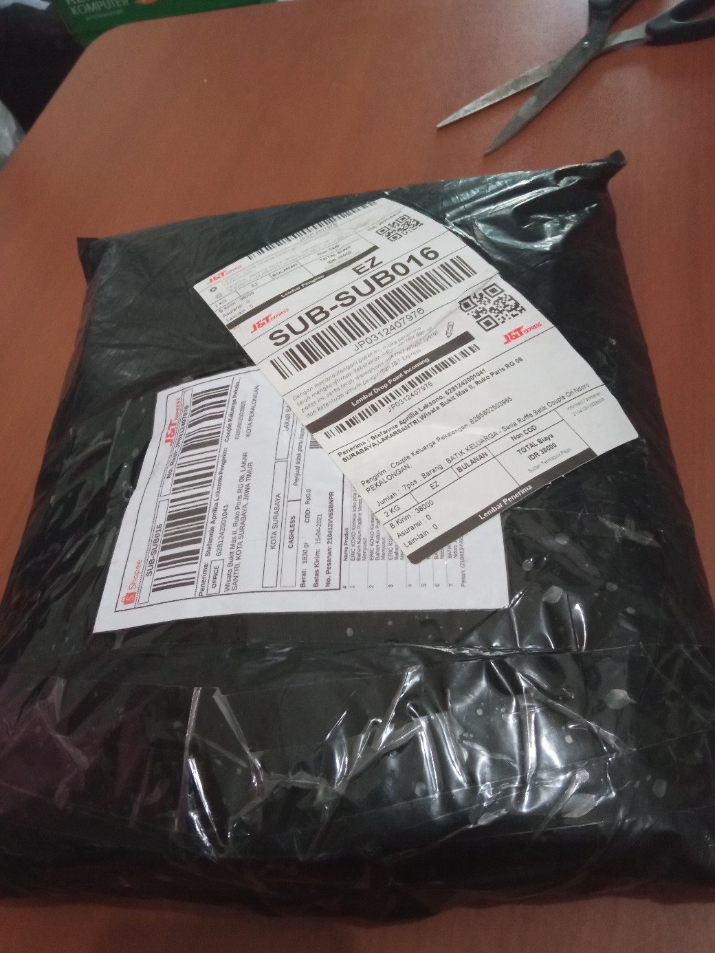 Batik Keluarga - Sania Ruffle Batik Couple Ori Ndoro Jowi Dnt Garansi Termurah Shopee -