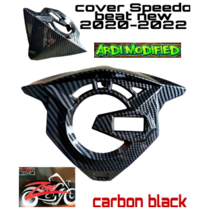 cover speedometer spidometer beat 2020 2021 2022 karbon