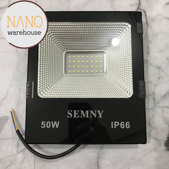 Lampu Sorot LED 50 Watt 50w Flood Light Led Semny 220V Outdoor / LED Sorot 50 Watt Semny