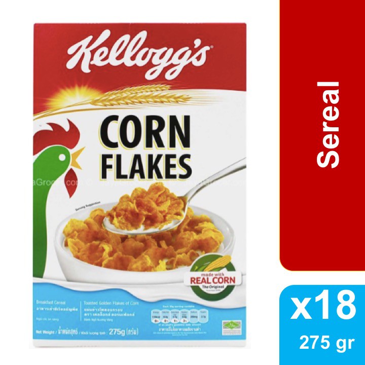 Kelloggs Corn Flakes 275g X 18pcs | Shopee Indonesia