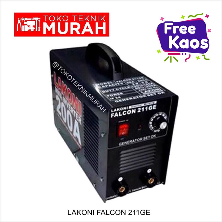 Mesin Las Inverter Trafo Genset Listrik Falcon Lakoni 211GE / 211 GE