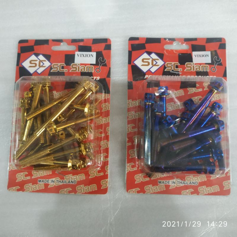 baut probolt blok kopling mesin motor vixion new vixion old dan mx king