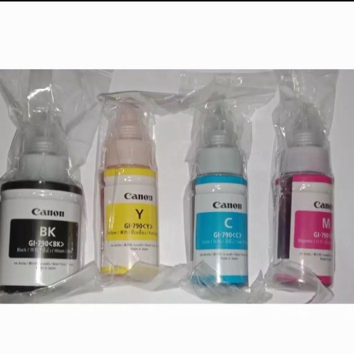 

Jualan Satu Set Tinta Canon Pxima Original 790 B,C,Y,M Trendi