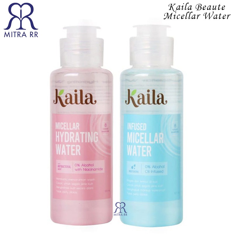 Kaila Infused Micellar Water | Micellar Hydrating Water 100ml | Make Up Remover / Pembersih Make Up Waterproof