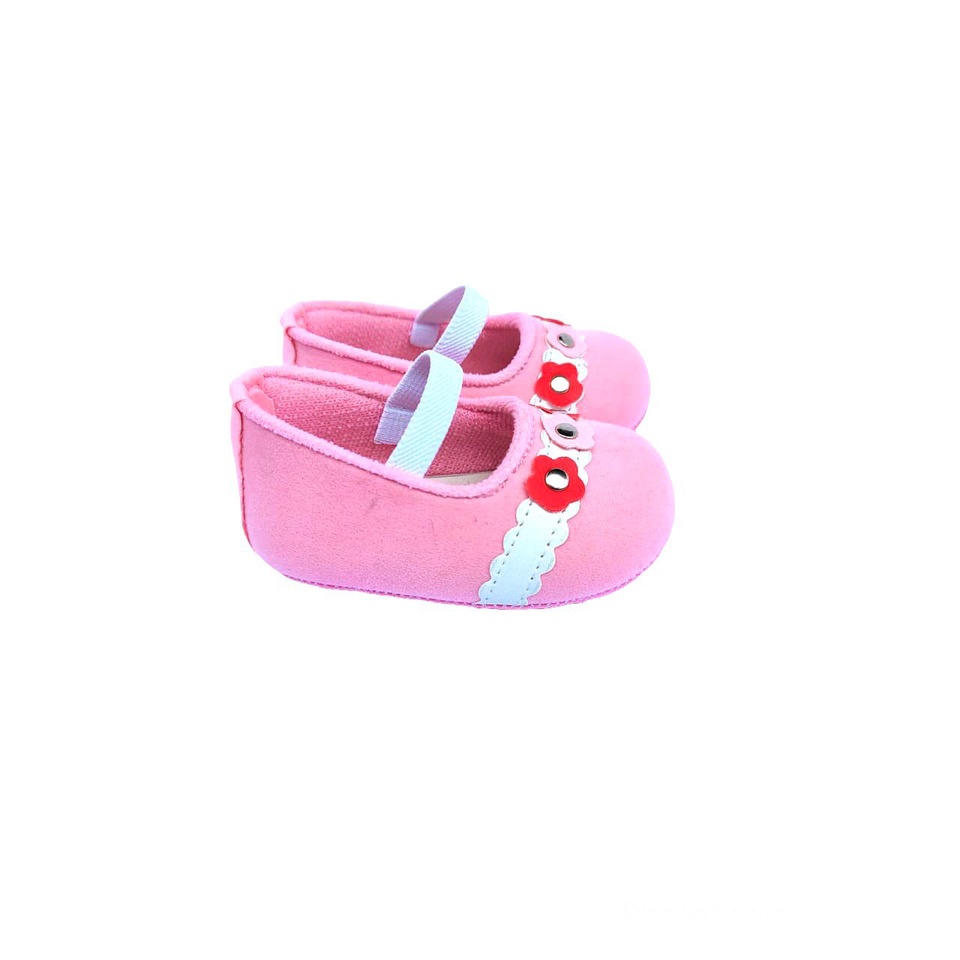 Sepatu Bayi Perempuan 0 12 bulan / Sepatu Prewalker bayi Perempuan / Sepatu Bayi Newborn Alice