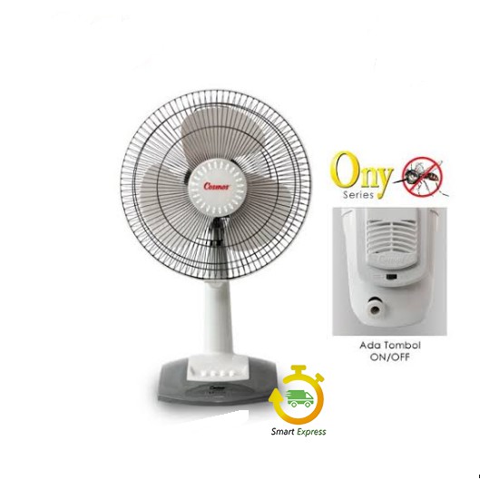 KIPAS ANGIN COSMOS 12 DAR-N ONY TWINO ( DESK FAN / 2in1 )