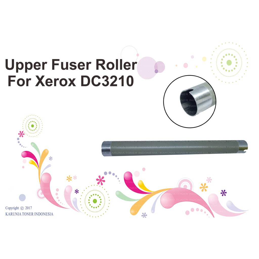 Upper Fuser Roller For Xerox DC3210