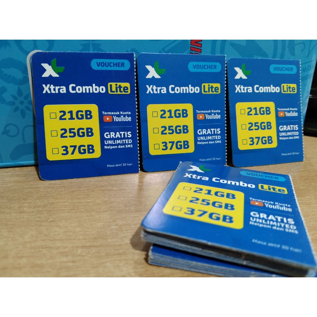 Voucher XL Extra Combo Lite 21GB 30Hari