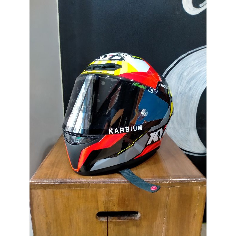 KYT TTC/TT COURSE JAUME MASIA UKURAN SIZE M