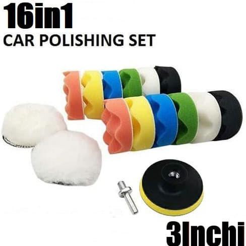16 In 1 Busa Spon Poles 3" Motor Mobil Pad Velcro Drill M10 3 Inch Dhtron92 Ayo Beli