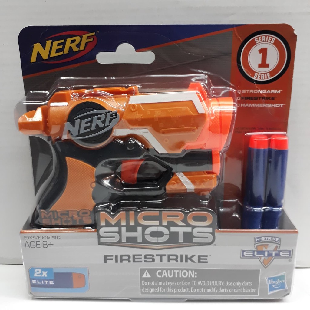 Pistol NERF micro shots firestrike