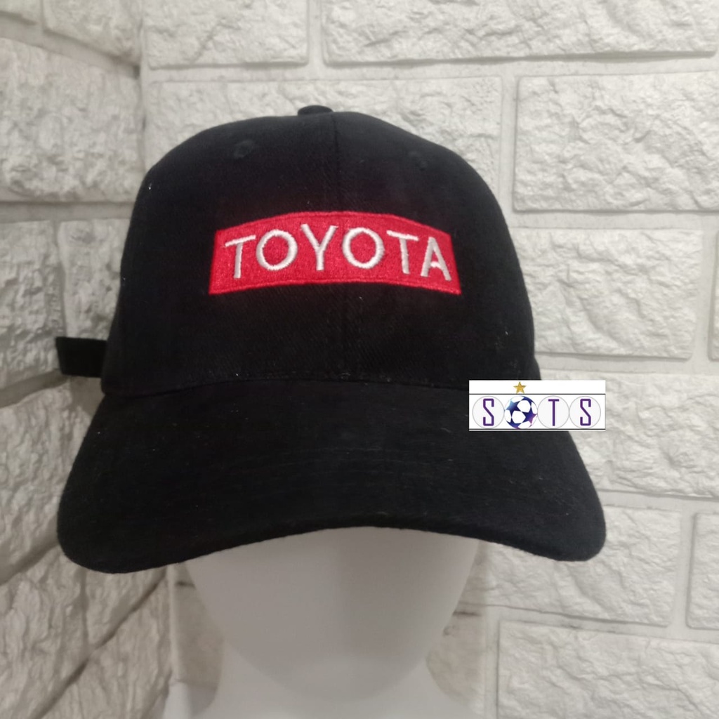 Topi Bordir Baseball Cap Cakop Indonesia Toyota Cap Bordir Satuan