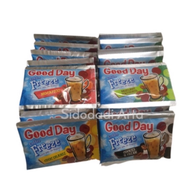 

Good Day Coffee Freeze Kopi Instan - [30gr x 10.Sachet]