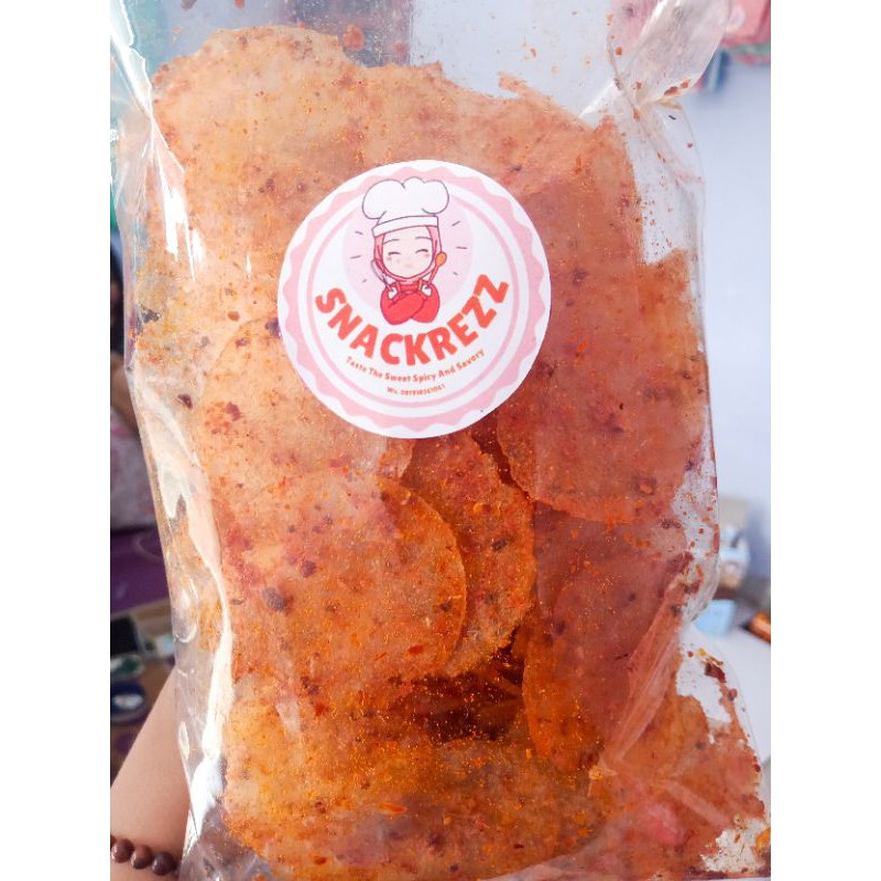 

keripik kaca pedas gurih