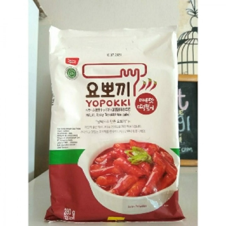 

yopokki halal spicy pouch 280gr | korean food