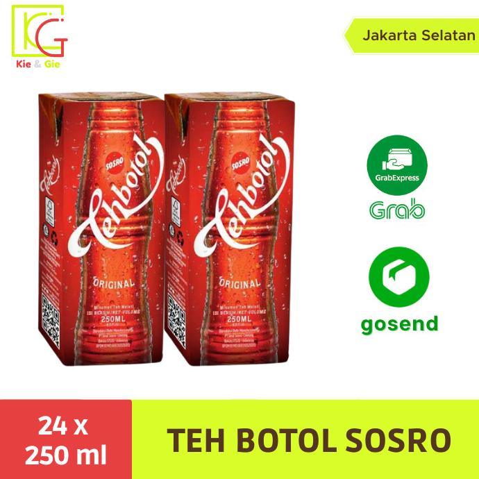 

Sale Teh Botol Kotak Sosro 250ml 1 dus isi 24pcs /KOPI RUBE/KOPI KAPAL API/KOPI SLB/KOPI PEJUANG/KOPI BUBUK