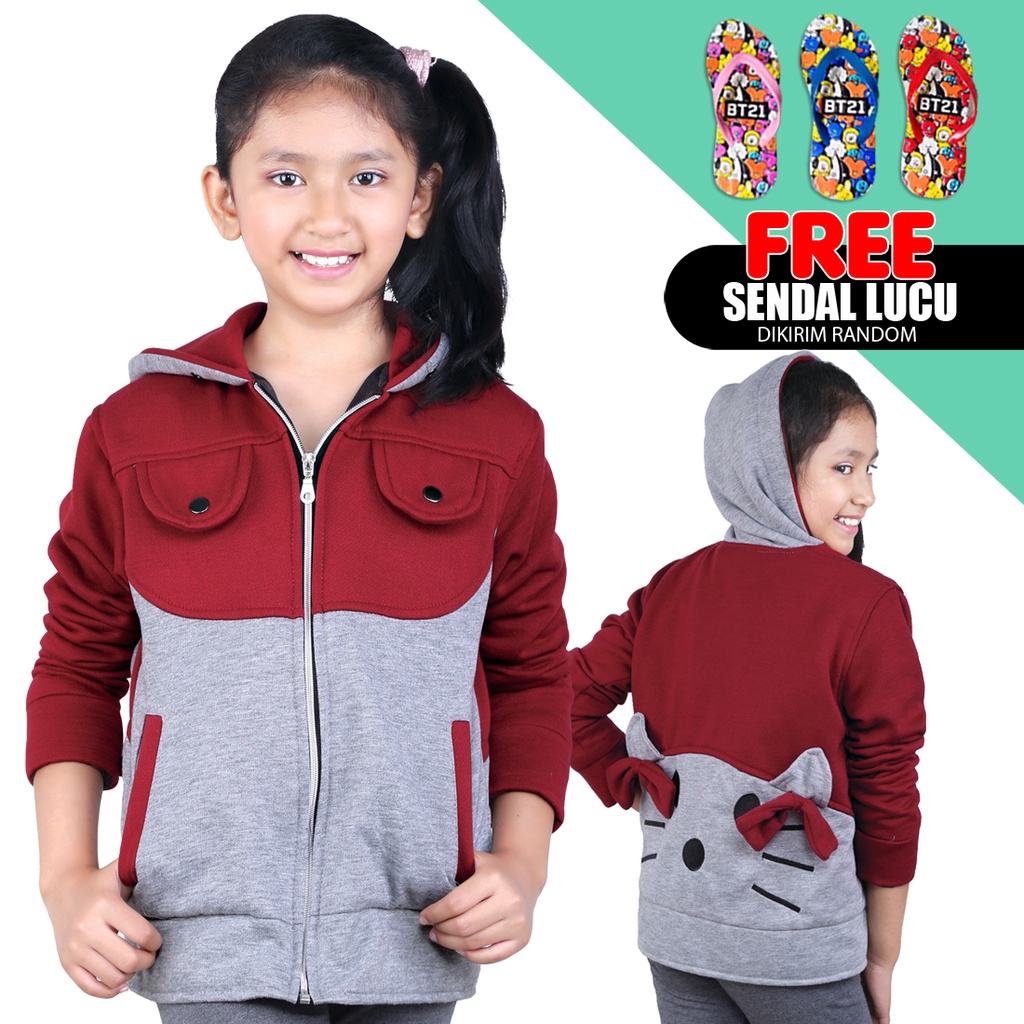 Harga Catenzo Junior - CDI 124 Jaket Anak Perempuan Casual Original /
Jaket Sweater Anak Terlaris GRATIS SANDAL