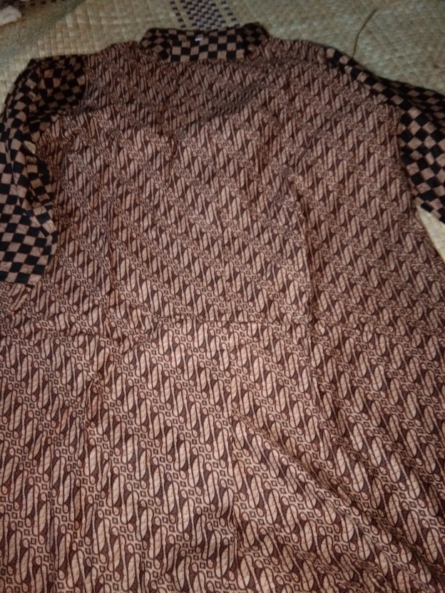 Atasan Dress Batik Wanita Sogan Dsc04868