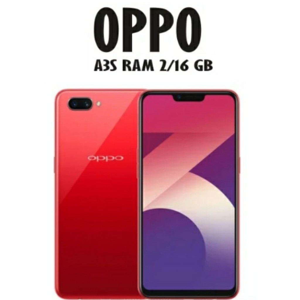 Oppo A3S 4G Lte Ram2-16 GB -Berjayamitra