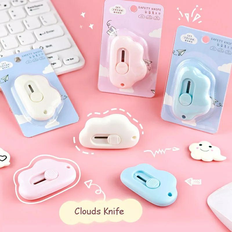 

[MYUME.STORE] CUTTER MINI SIZE TRAVEL LUCU-LUCU/PEMOTONG KERTAS/SMALL CUTTER