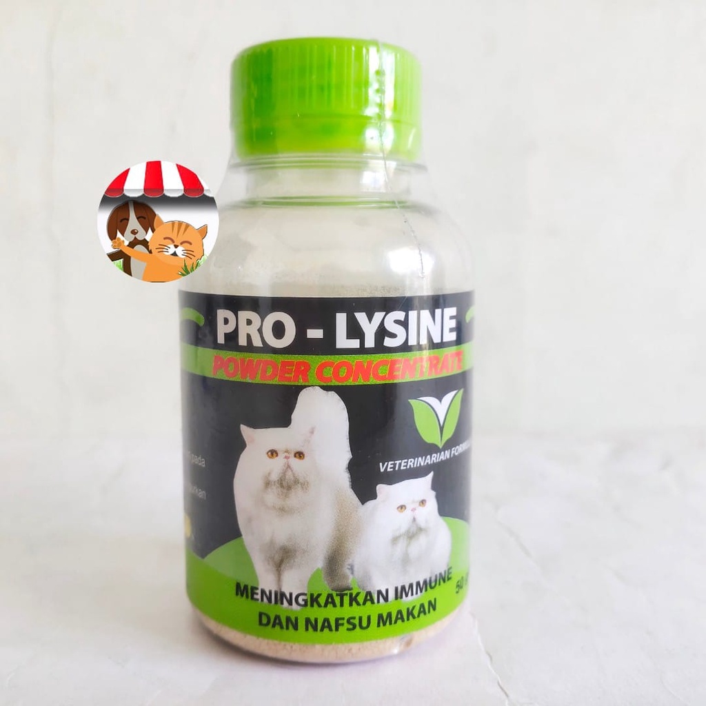 Vitamin Kucing Pro Lysine Suplemen Penggemuk Penambah Nafsu Makan